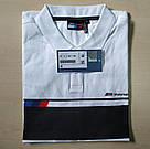 Оригінальна чоловіча сорочка-поло BMW M Motorsport Polo-Shirt (Men, White), фото 5