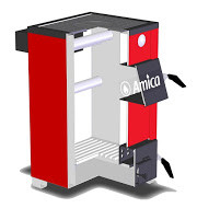 Польский твердотопливный котел Амика