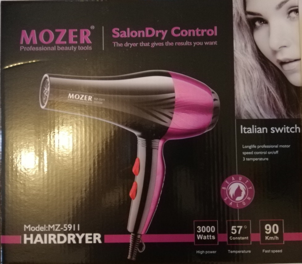 Фен для волосся Mozer MZ-5911