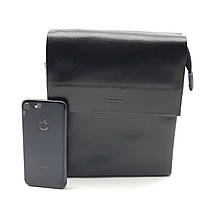 Чоловіча сумка POLO з якісної шкіри PU (b886-2), фото 4