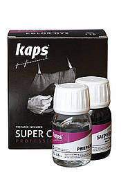 Фарба для гладкої шкіри + засіб для підготовки до фарбування Kaps Super Color + Preparer 25 ml