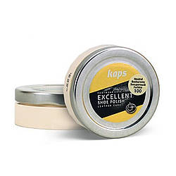 Високоякісна паста для взуття Kaps Excellent Shoe Polish 50 ml
