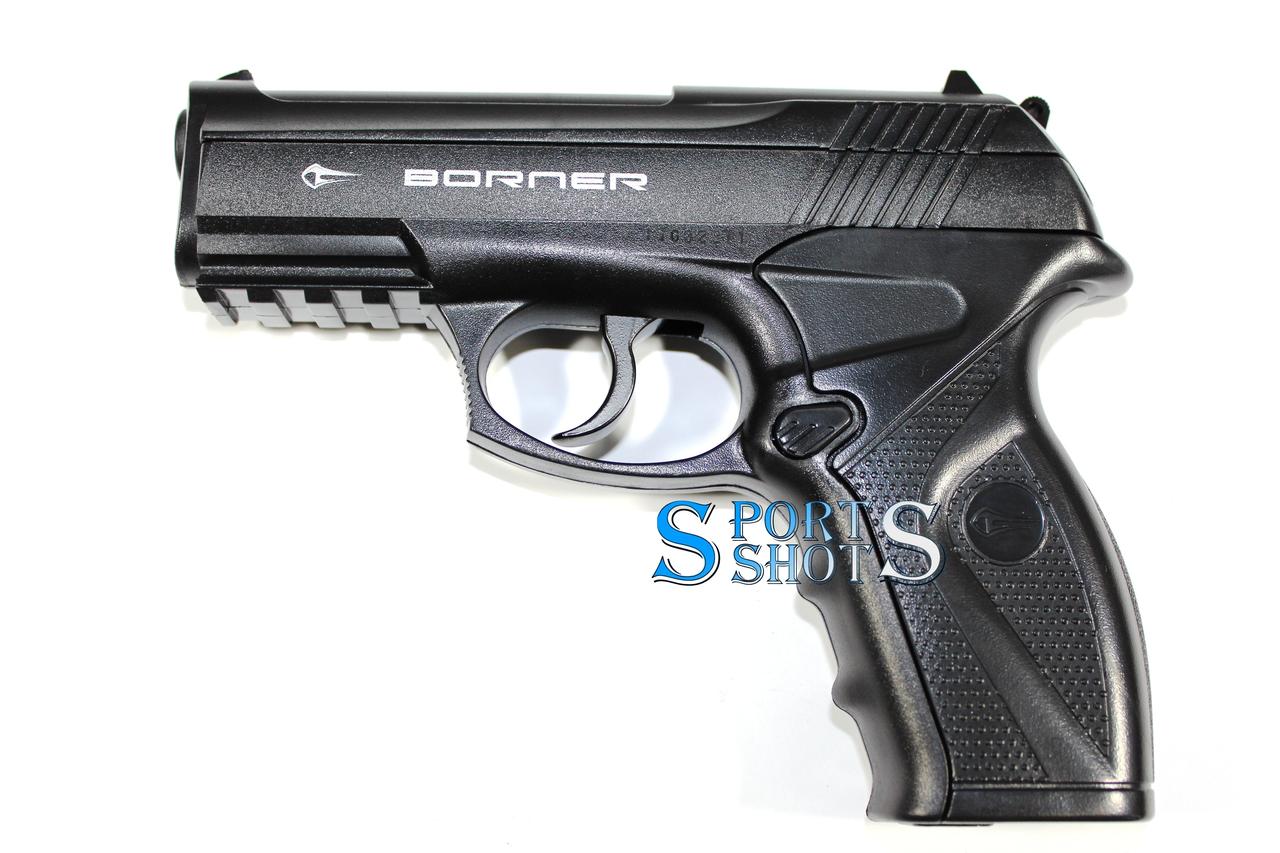 Пневматичний пістолет Borner C11 (Beretta C11, полімер)