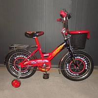 Детский велосипед Mustang Тачки - Cars 14" - красный
