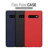 Nillkin Samsung G975F Galaxy S10+ Flex Pure Case Black Силіконовий Чохол, фото 6