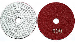 Алмазний гнучкий шліфувальний круг "Черепашка" № 600 діаметр 100мм