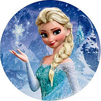 Вафельна картинка для тортів Modecor Холодне серце 4