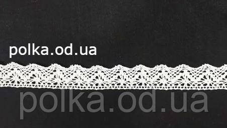 В'язане мереживо -ширина 3 см,колір білий (1уп-45м)