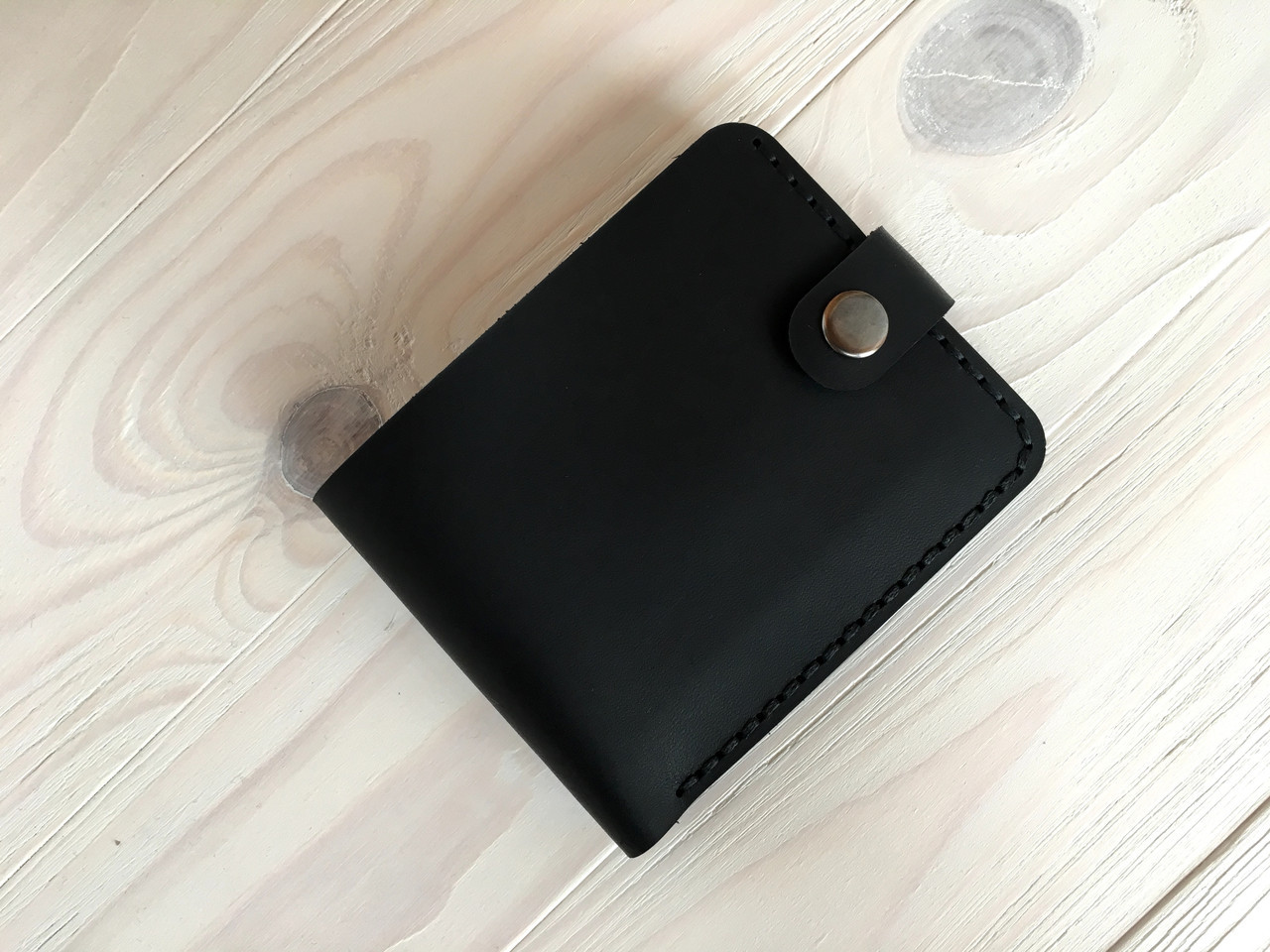 Гаманець чоловічий шкіряний GooseTM Montis чорний із монетницею, фото 1