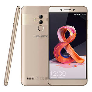 Смартфон Leagoo T8S Gold 4/32 Gb FullHD 5.5 FaceID 3080 мА·год 13MP+чохол, фото 1