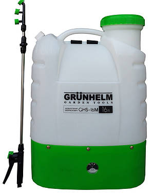 Обприскувач електричний акумуляторний GRUNHELM GHS-16M, фото 1