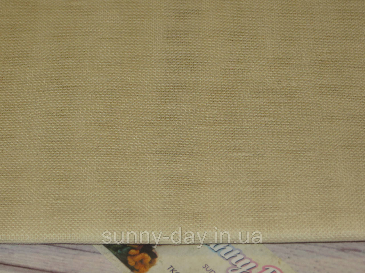 Тканина рівномірного плетіння Permin 076/94 White Chocolate/Білий шоколад, 28 каунт