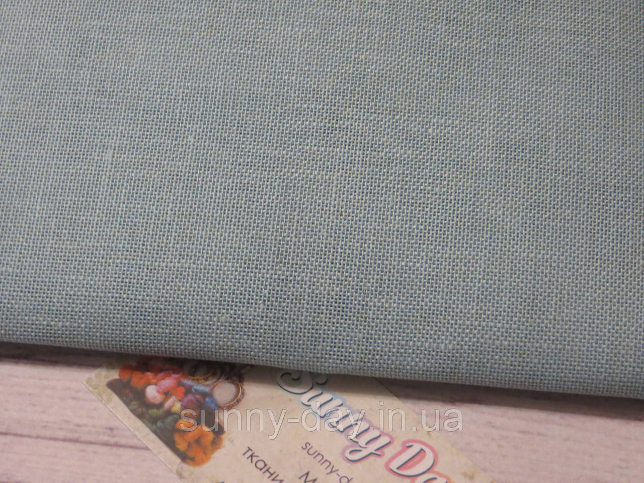 Тканина рівномірного плетіння Permin 076/303 Touch of Blue/Дотик блакитного, 28 каунт