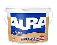 Краска структурная Aura Dekor Silikon Struktur, 14.5 кг