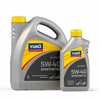 Синтетическое моторное масло YUKO SYNTHETIC 5W-40 1 л.
