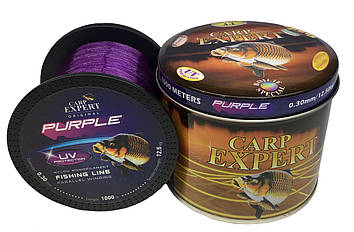 Рибальська волосінь Carp Expert UV Purple 1000 м