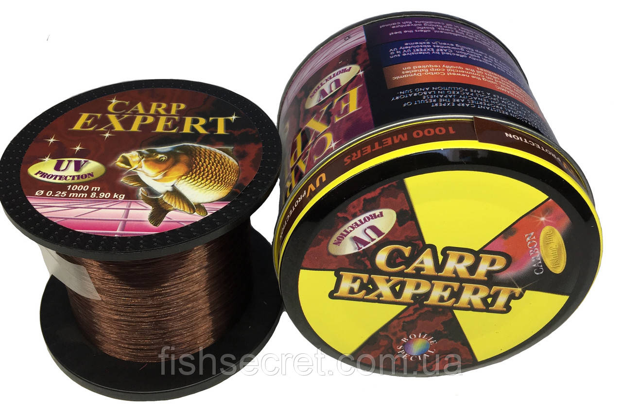 Леска Рыболовная Carp Expert UV Carbon 1000 М — Купить Недорого на Bigl ...