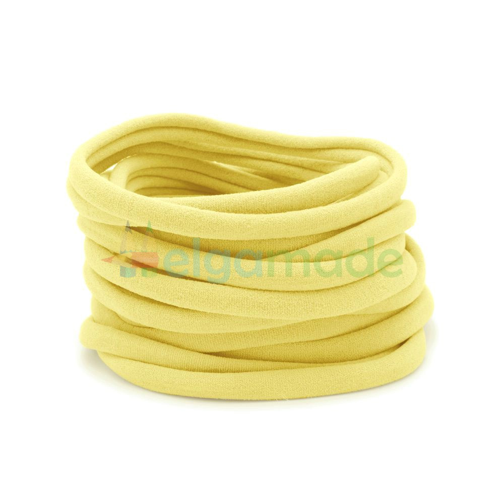 Пов'язка безшовна еластична м'яка One size, СВІТЛО-ЖОВТА, США CharleyCharles, фото 1