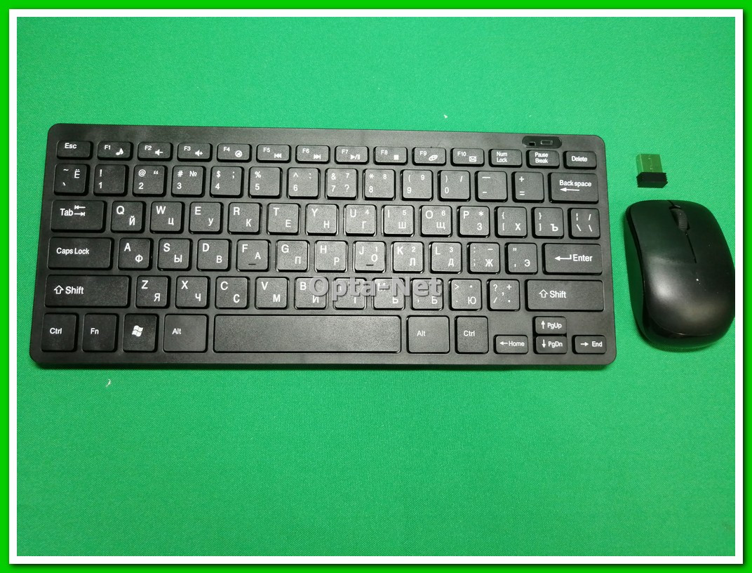 Комплект клавіатура і мишка K-03 бездротова