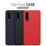Nillkin Huawei P30 Flex Pure Case Blue Силіконовий Чохол, фото 6