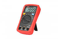 Мультиметр цифровий UNI-T UT-33A+ у захисному чохлі, автоматичні межі