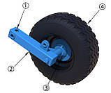 Опорне колесо ліве ДА, фото 3