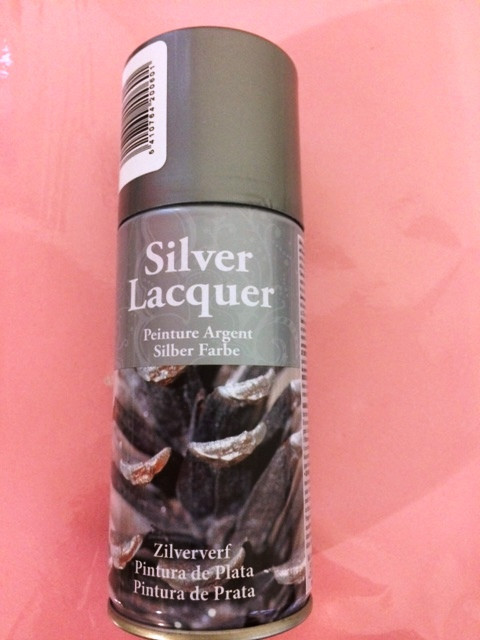 Фарба-спрей у балончику срібло, 150 мл, фото 1