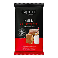 Шоколад молочний Cachet (Кашет) 32 % какао 300 г Бельгія