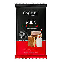 Шоколад молочний Cachet (Кашет) 32 % какао 300 г Бельгія