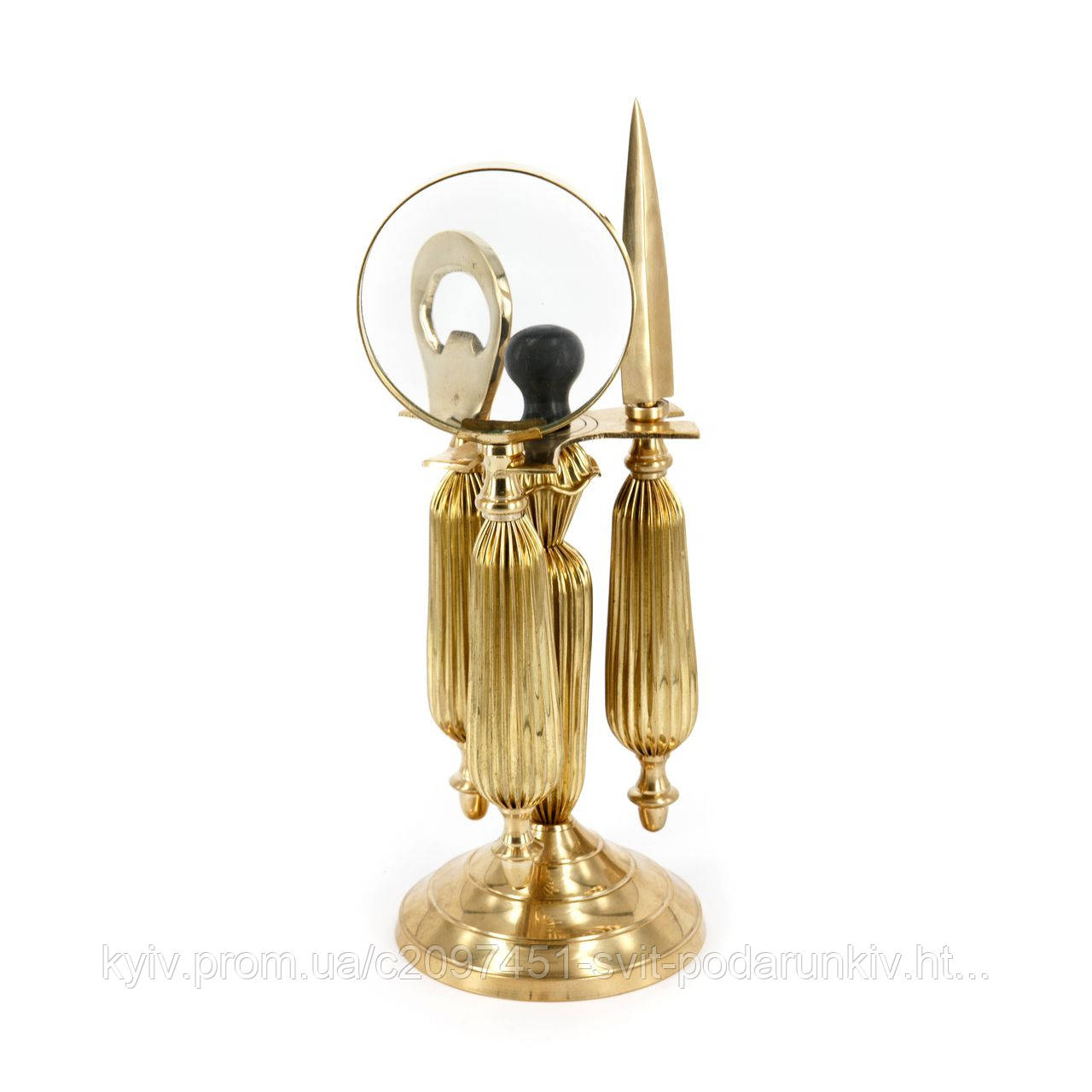 Набір канцелярський настільний з лупою NIS159, фото 1