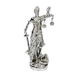 Статуетка богиня Православства Феміда з вагами та мечем PLS0149S-8