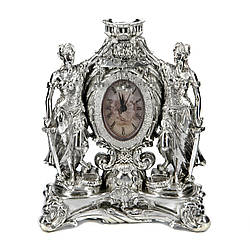 Статуетка Феміда настільний годинник з ребрами PLS0412N-10