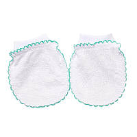 Рукавички (царапки) тонкі дитячі GABBI Ажур Білий б/р (00128)