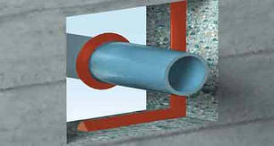 Набухающее кільце для герметизації вводів труб і комунікацій в стінах і плитах перекриттів 61х42 мм, фото 2