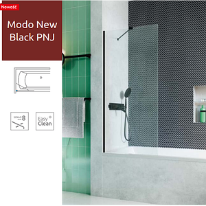 Шторка для ванни Radaway Modo New PNJ black