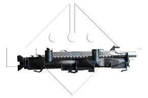 Радіатор системи охолодження на Рено Меган II 1.5dci, 1.6i 16 V, 1.4i 16 V, 1.9dc / NRF 58327, фото 3