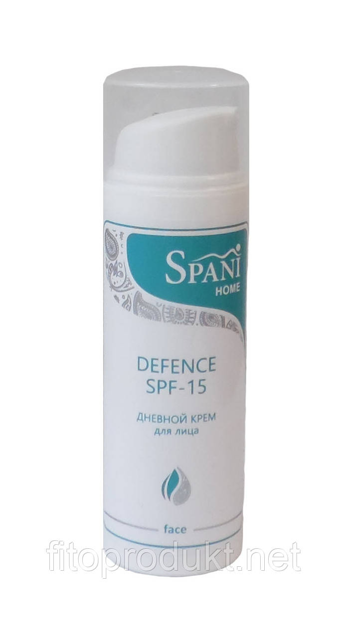 Захисний крем для обличчя денний Defence SPF-15 Spani Home 50 мл