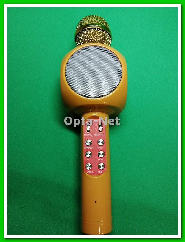 Новинка! Мікрофон Караоке WS-1816 (Світломузика), фото 1