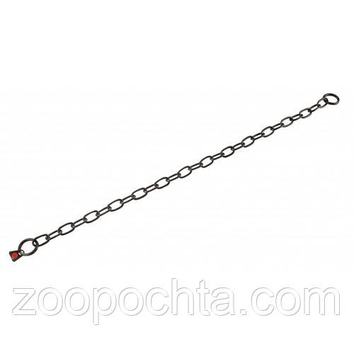 Sprenger Long Link ошейник для собак, среднее звено, 3 мм, 61 см, черная сталь