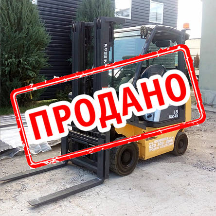 Дизельний вилковий навантажувач 1,8 тонн Nissan Y1D1A18T б/у, фото 2