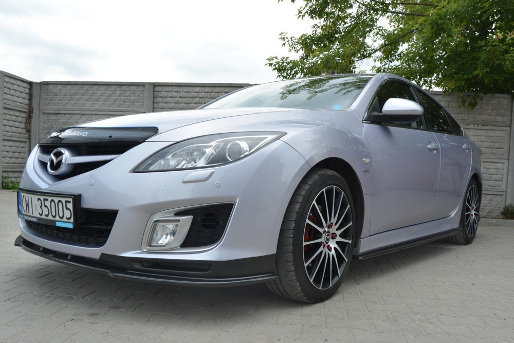 Спліттер Mazda 6 GH Sport (08-10) тюнінг елерон губа обвіс, фото 1