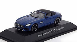 Модель Mercedes-AMG GT, Roadster, Brillant Blue, Scale 1:43 B66960407