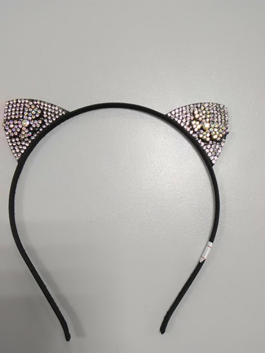 Обруч ушки со стразами, фото 1