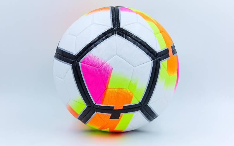 М'яч футбольний №5 PU ламін клеєний PREMIER LEAGUE 2018 La Liga FB-6653
