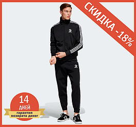 Чорний спортивний костюм Adidas (Адідас)