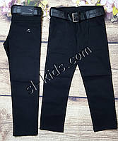 Шкільні штани, джинси для хлопчика 11-15 років (чорні) опт пр.Туреччина