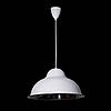 Світильник підвісний купол білий мат, хром Industrial СП 3614 WH+CR, фото 2