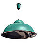 Підвісний світильник в більярдну зелений купол мат, хром Industrial СП 3614 GN+CR, фото 2