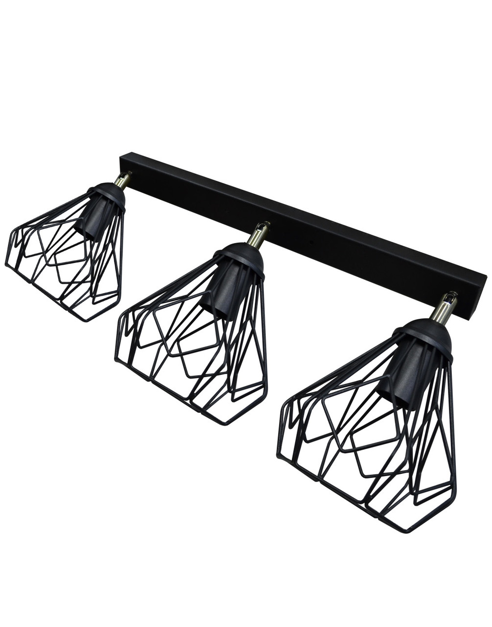 Стельовий поворотний світильник лофт Е27-3 Milan NL 5381-3, фото 1