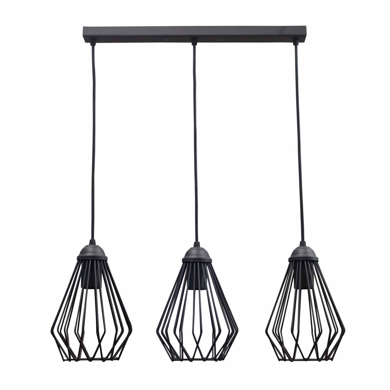 Лофт світильник підвісний Е27-3 Silvia NL 05371-3, фото 1